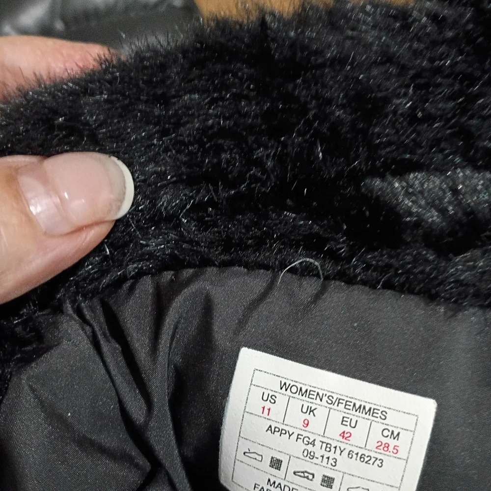 The North Face Women's Black Quilted Down Goose Winter Boots.New Confition - Picture 11 of 11